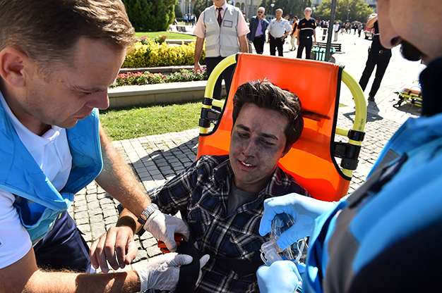 İzmir'de nefes kesen tatbikat