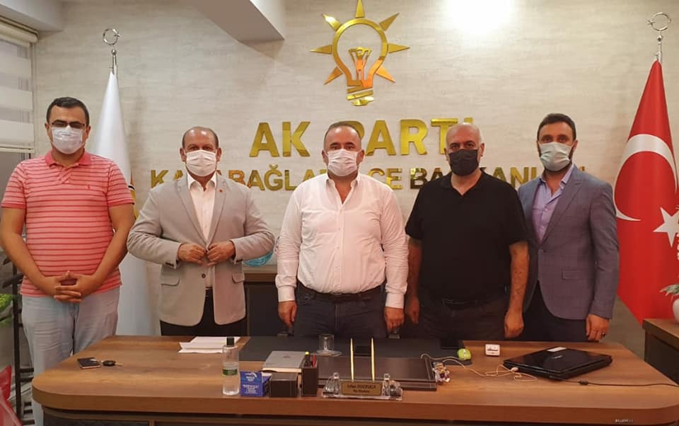 İZMİR KONFEDERASYONU’NDAN AK PARTİ KARABAĞLARA ZİYARET