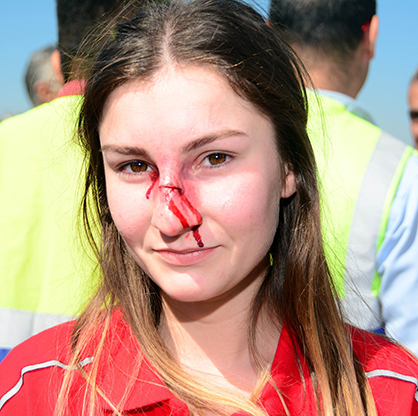 İzmir'de nefes kesen tatbikat