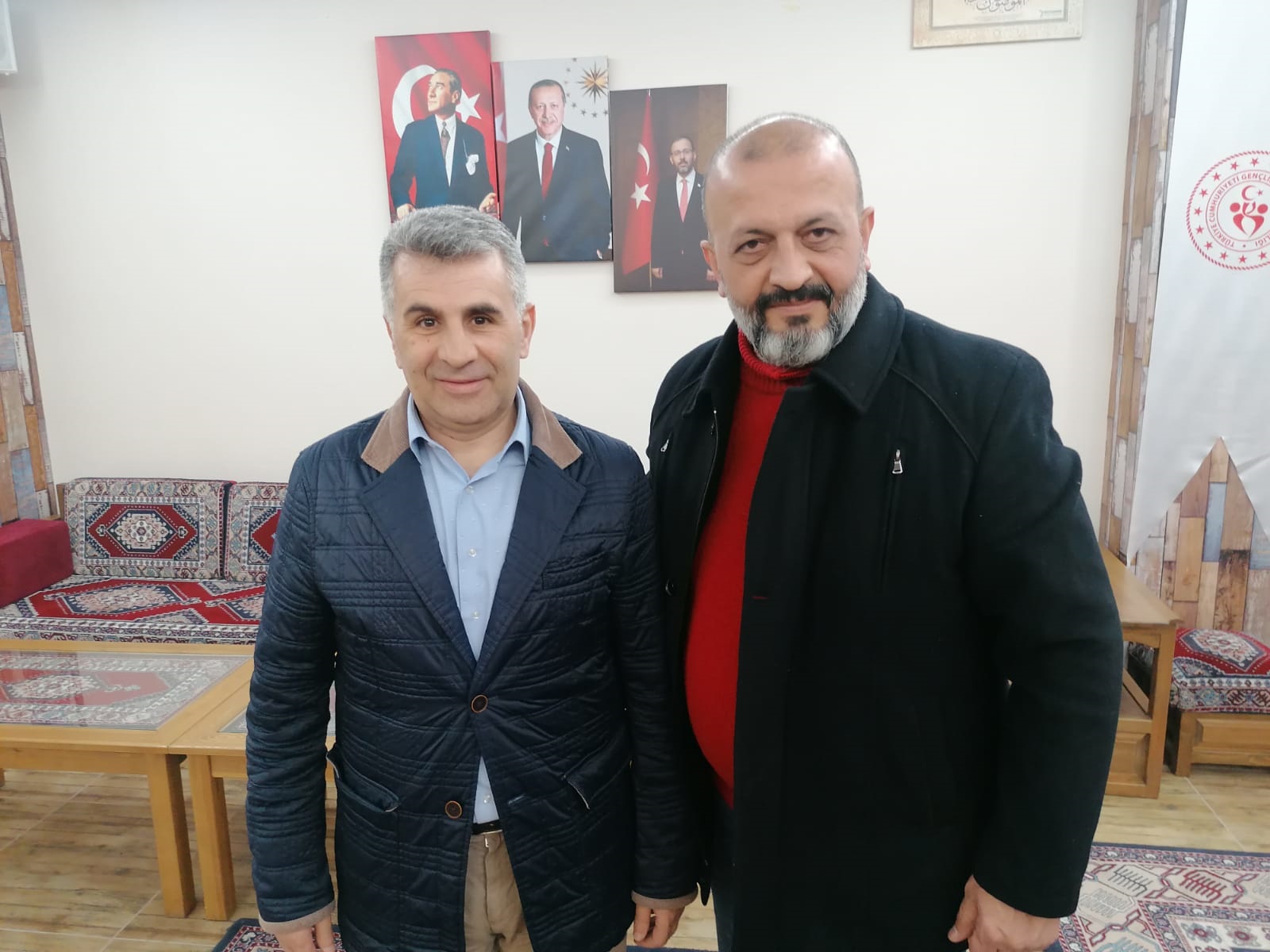 İzmirli STK Üyeleri'nden Kayseri Vali Yardımcısı Mehmet Sadık Tunç'a Ziyaret: "Kayseri'de de Olsan Yanındayız