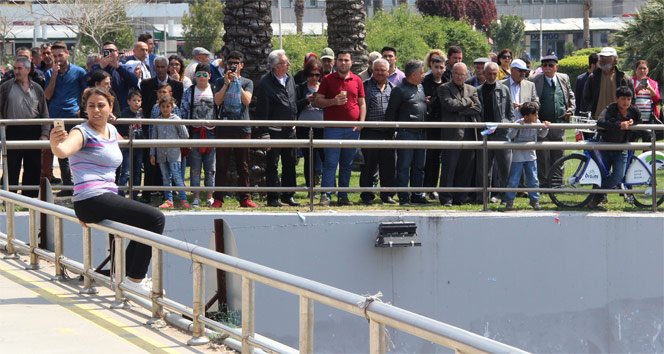 Konak'ta intihar girişimi