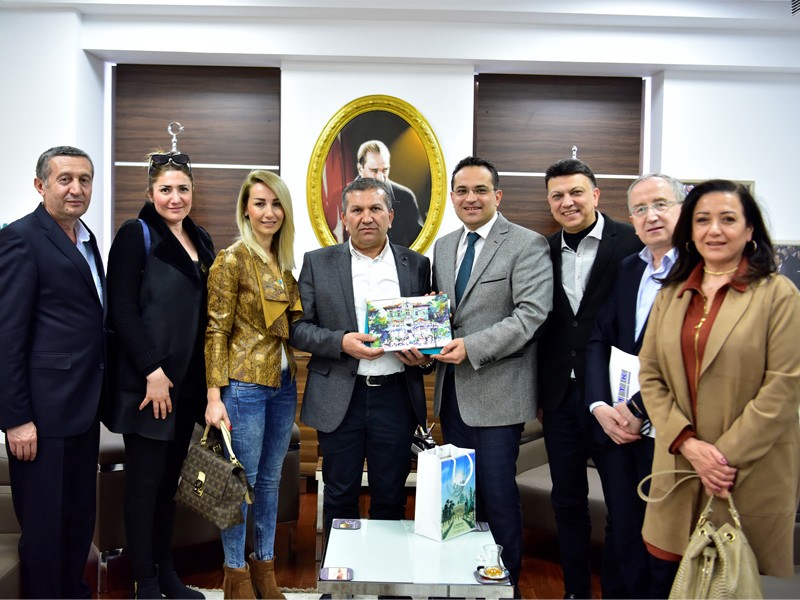 MTK Başkanı Doğan ve Yönetiminden Atila'ya Ziyaret