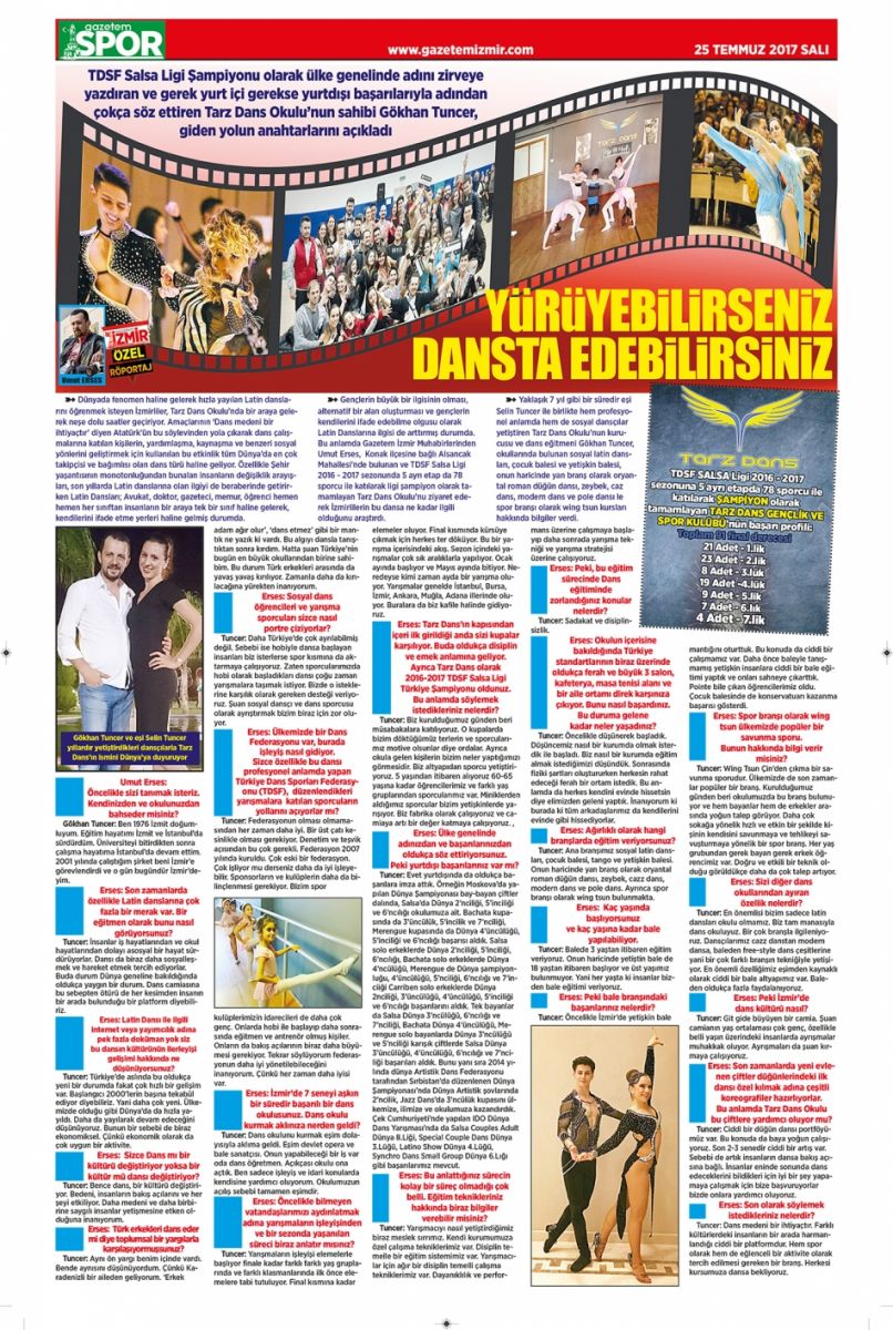 YüRüYEBiLiRSENiZ DANSTA EDEBiLiRSiNiZ