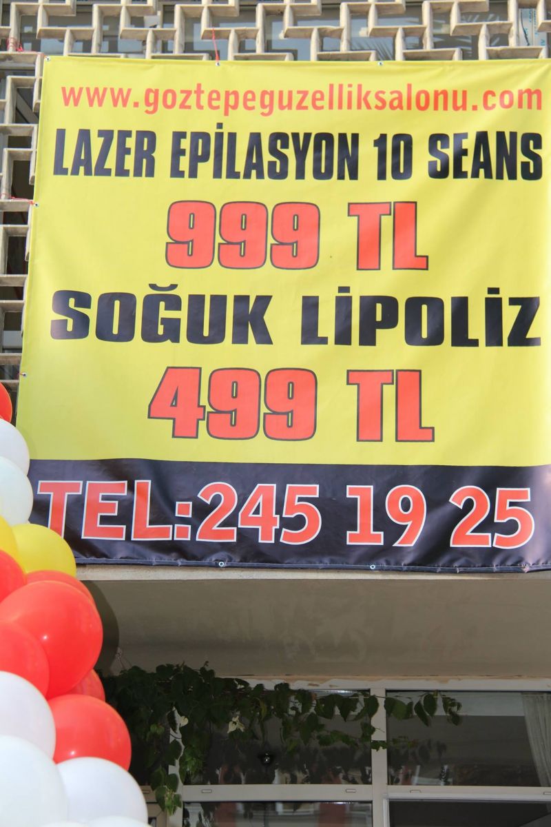 Nokta'ya Göztepe Güzellik salonu açıldı...