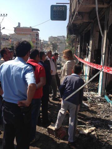 İzmirli vekilden geçmiş olsun ziyareti