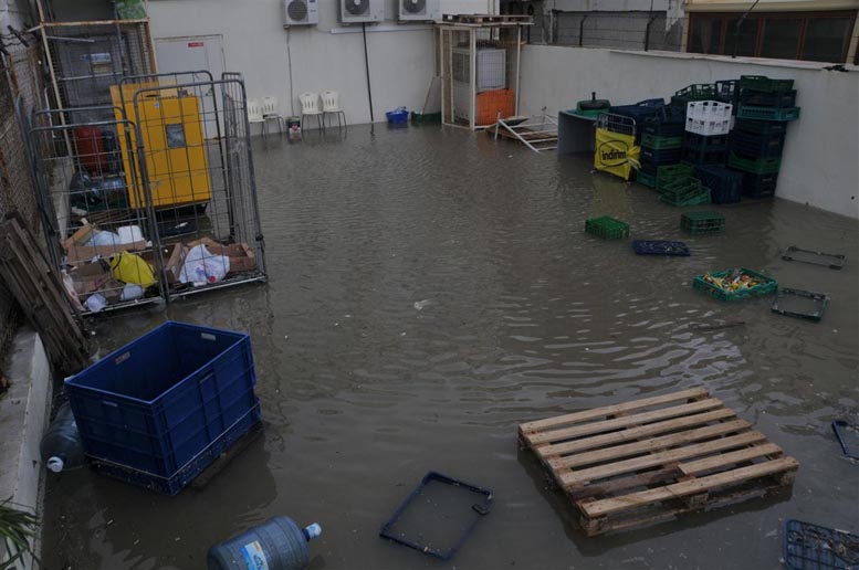 Çatılar uçtu, ağaçlar kökünden söküldü