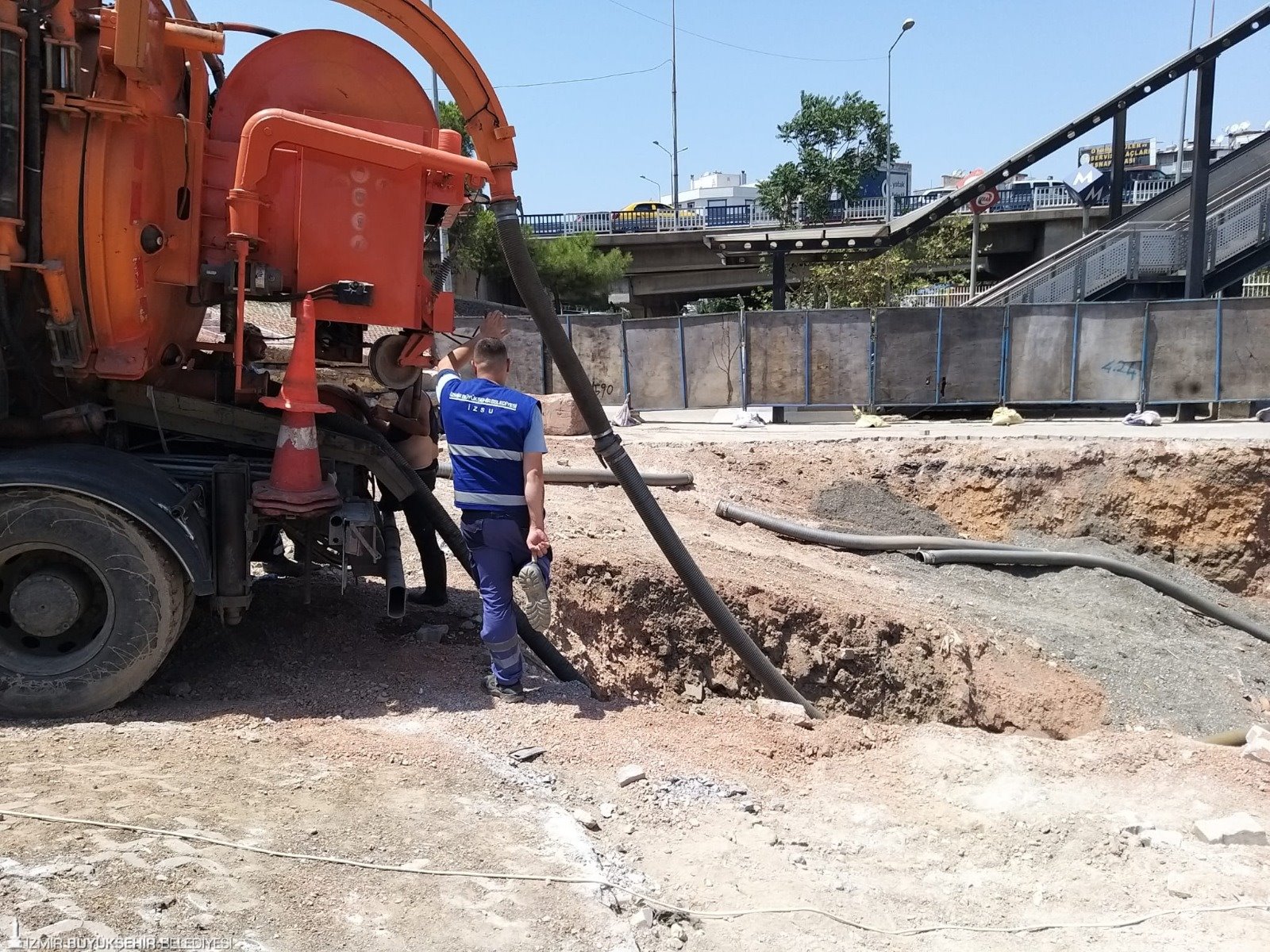 Mürselpaşa Bulvarı’nda trafik normale döndü