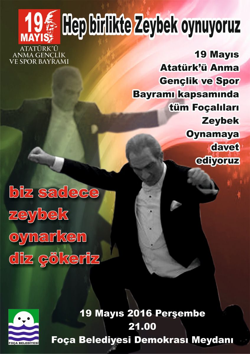Tüm Foça Zeybek Oynayacak