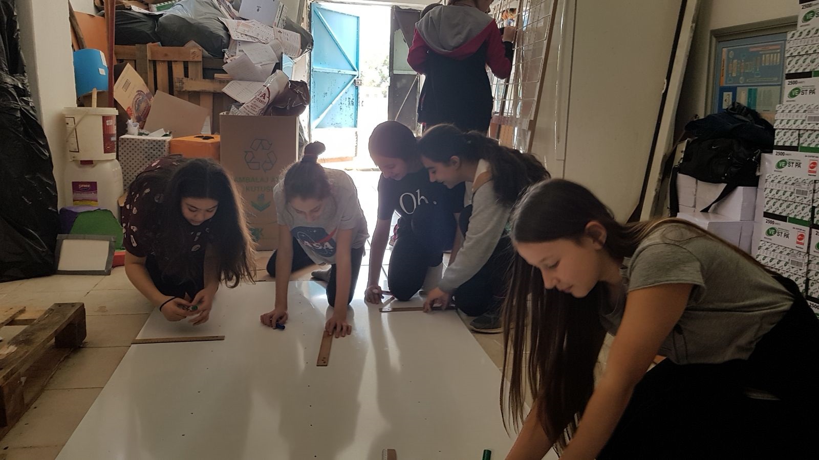 TÜBİTAK 4006 KAZIMPAŞA'DA YAPILDI