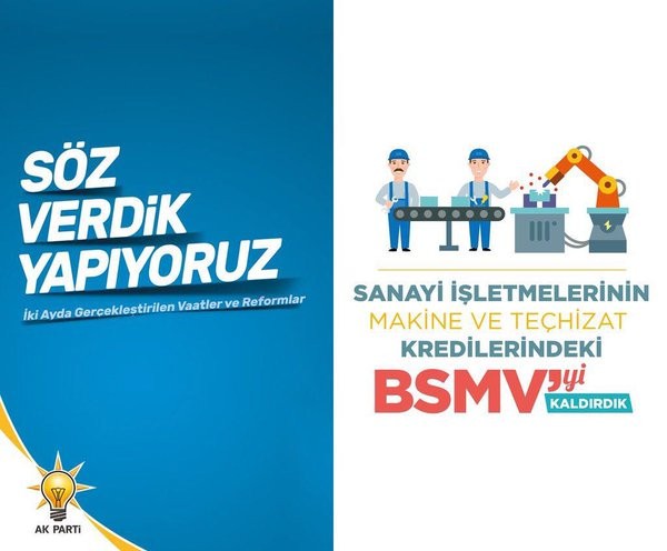 AK Parti'den "Söz Verdik Yapıyoruz" Kitapçığı