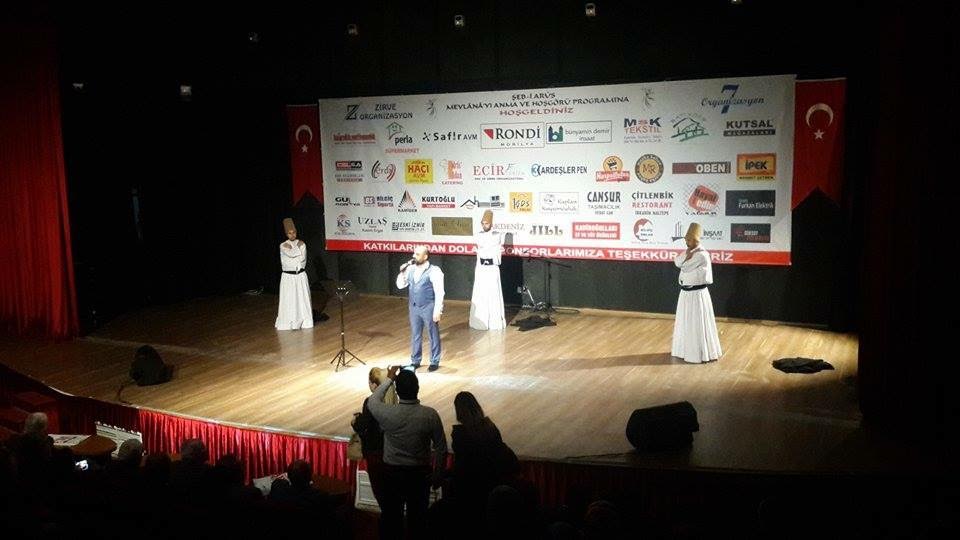 Mevlana İzmir'de Anıldı