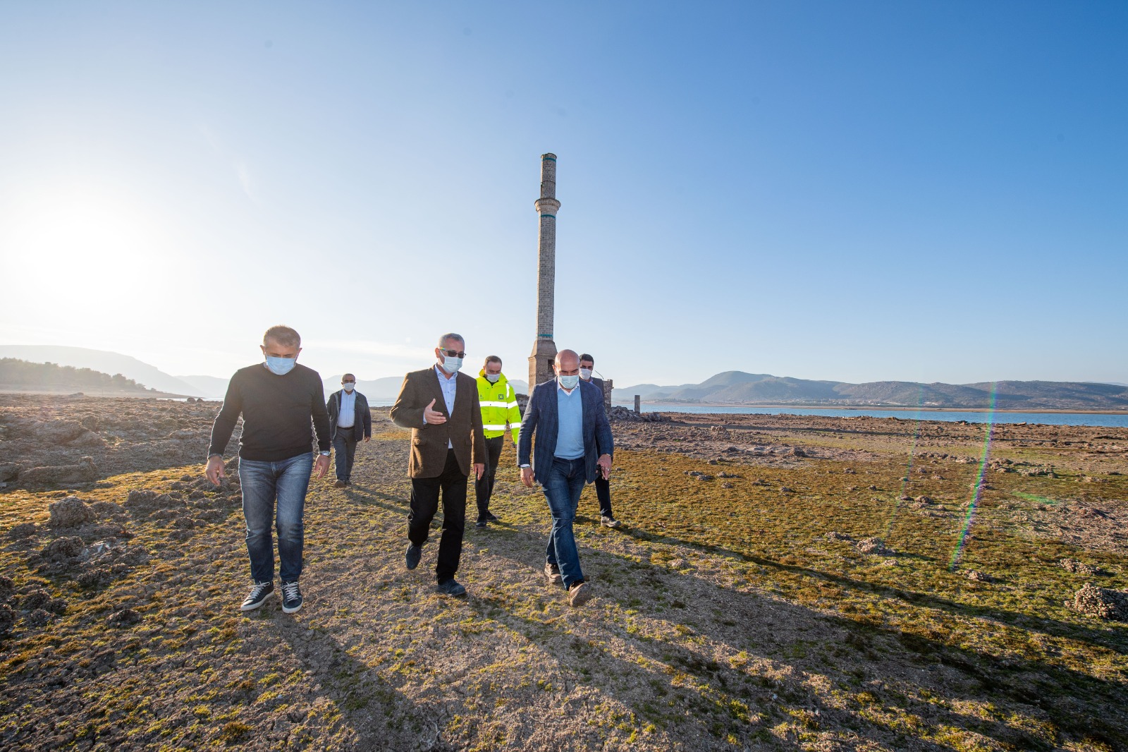 Başkan Soyer Tahtalı Barajı'ndan seslendi: "Susuzluk tehdidi kapımızda"
