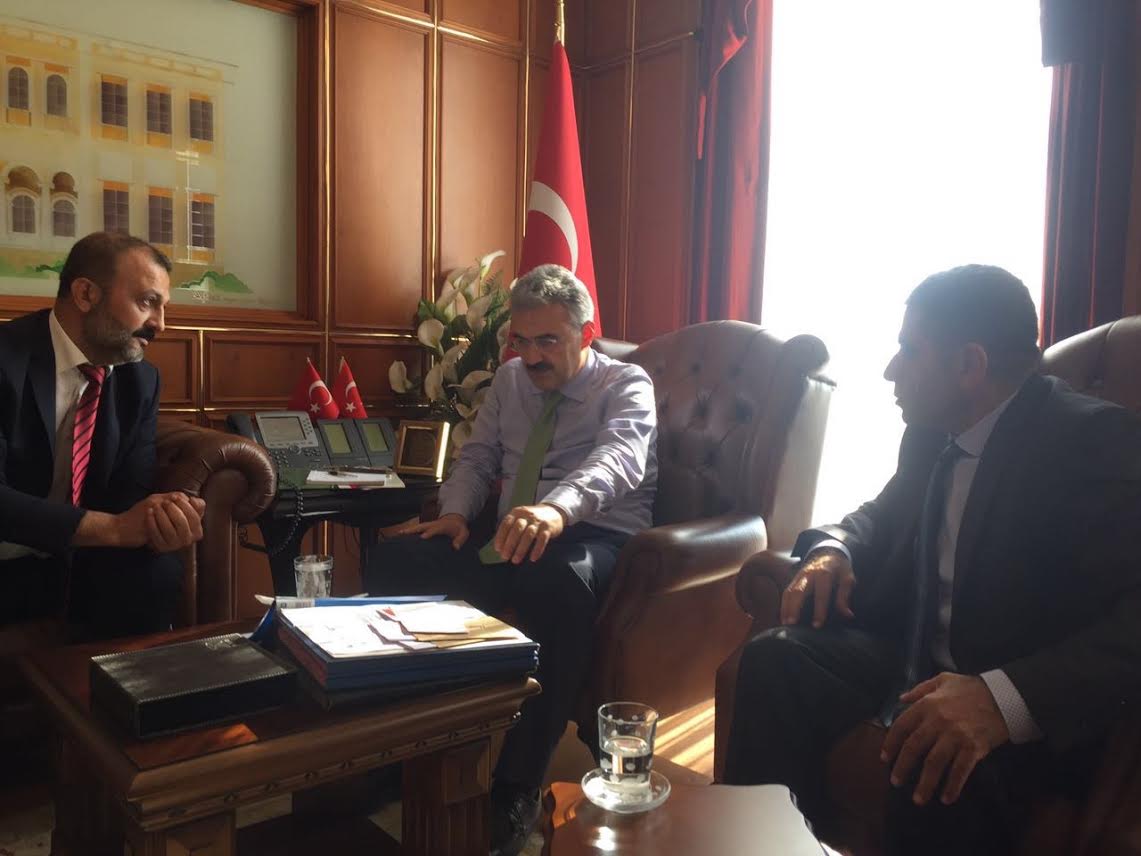 Anıttepe Derneği Üyeleri Vali Ayyıldız'ı Ziyaret Etti
