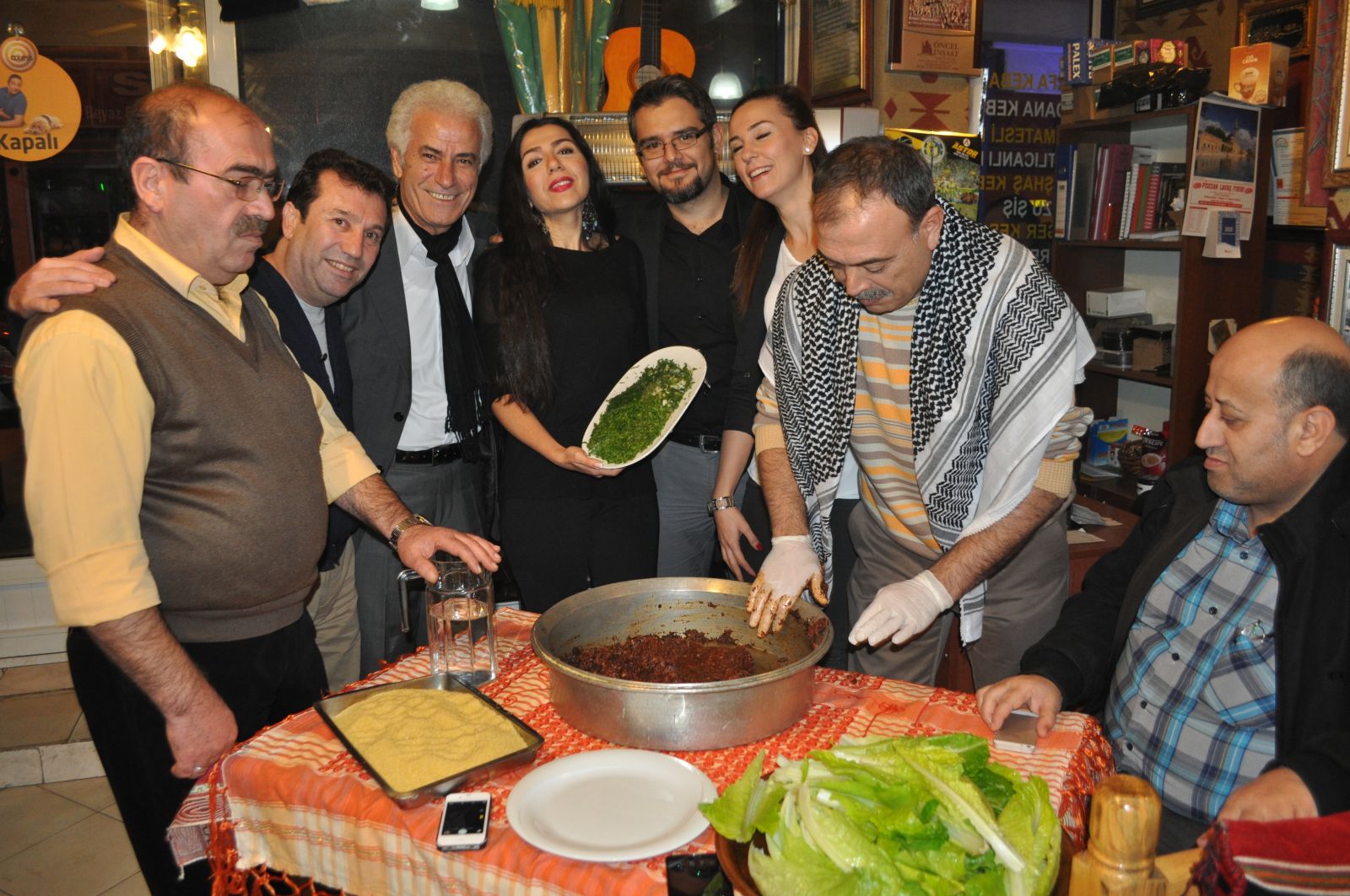 Yenigün'de yılbaşı kutlandı...