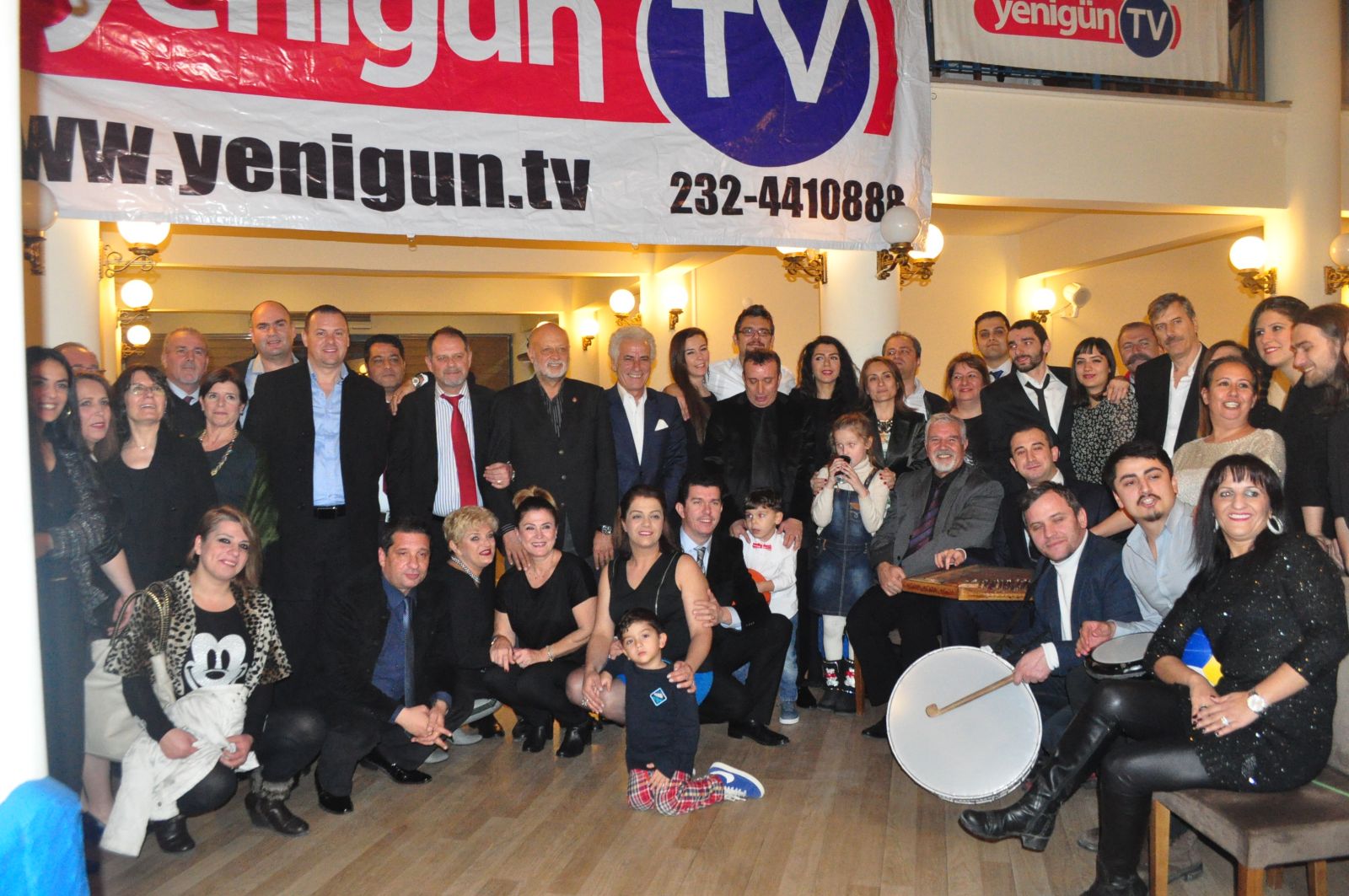 Yenigün'de yılbaşı kutlandı...