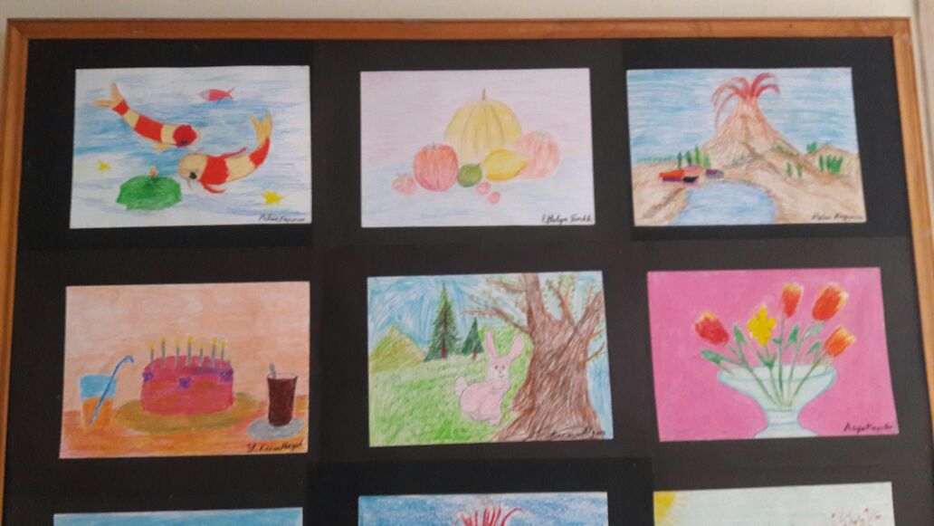 Minik Yeteneklere Sergi Açıldı