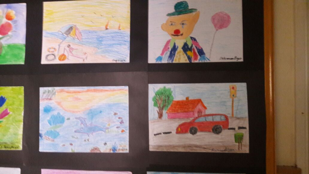 Minik Yeteneklere Sergi Açıldı