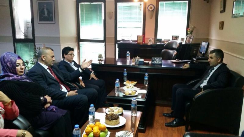 O derneğe Kaymakamdan ziyaret