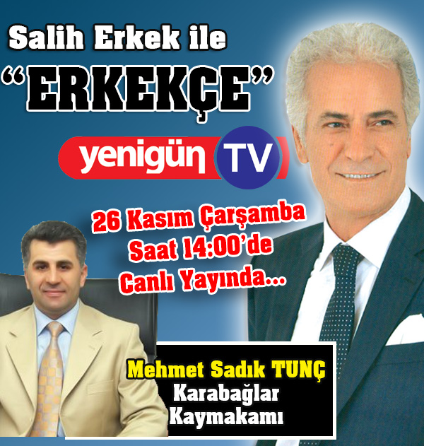 Bu hafta Erkekçe kaçmaz...