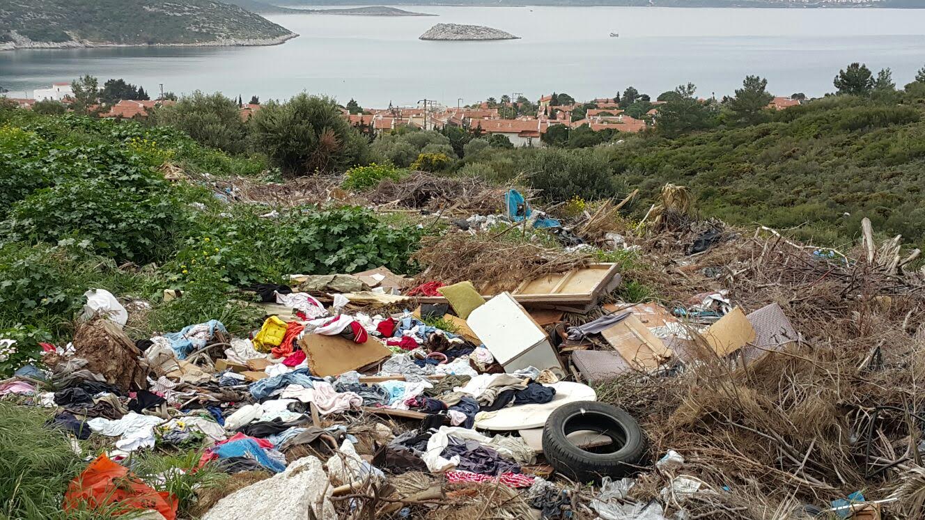 Karaburun'u Pislik Basmış!