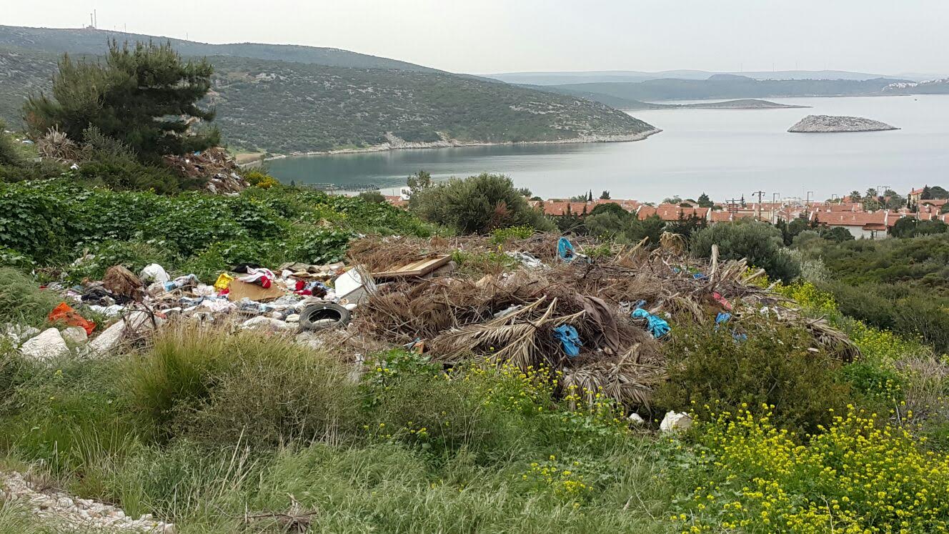 Karaburun'u Pislik Basmış!