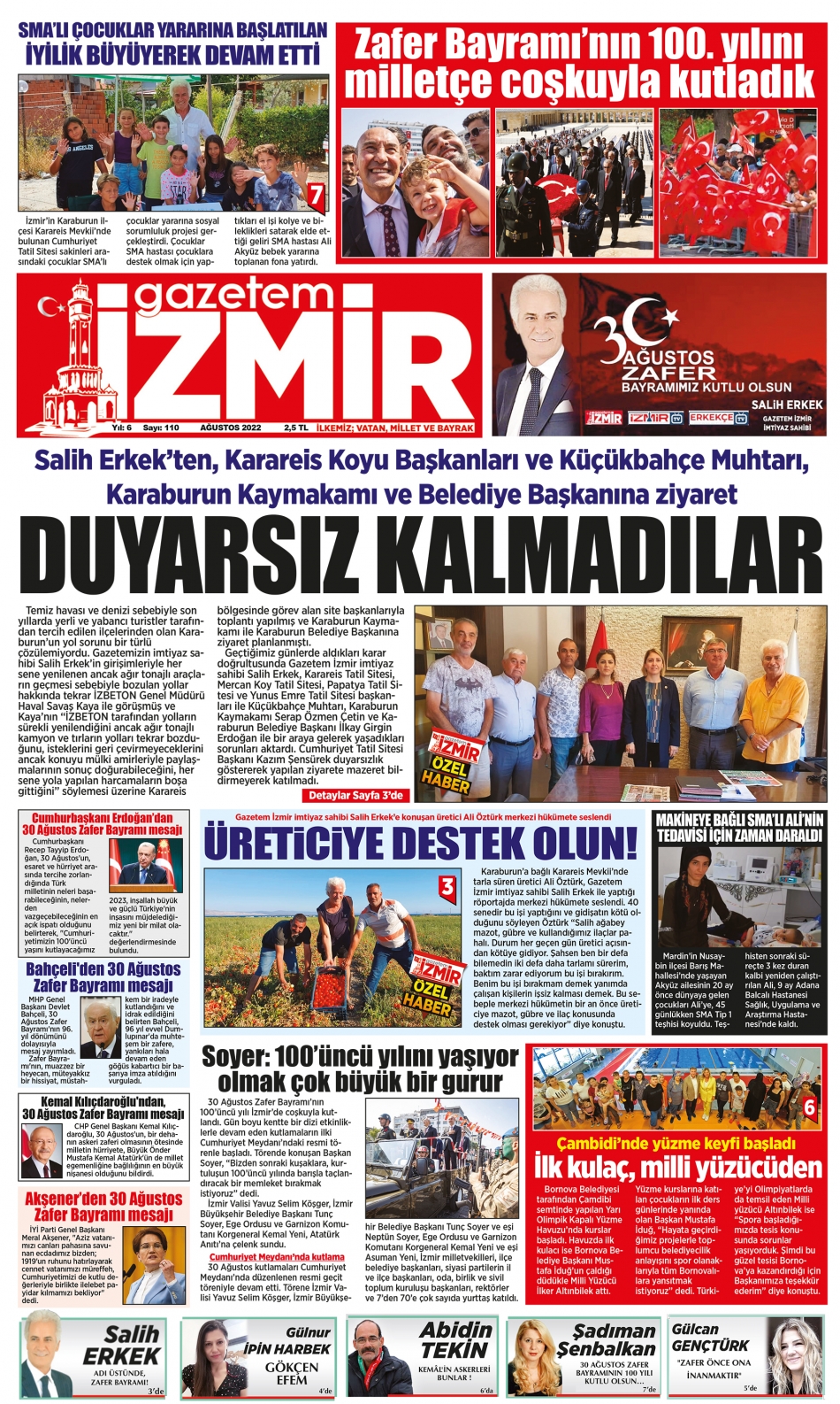 Gazetem İzmir Sayı: 110
