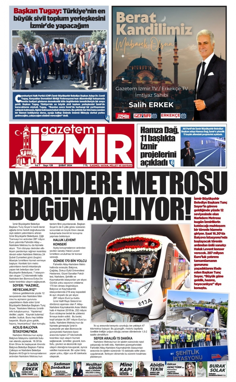 Gazetem İzmir Sayı: 128