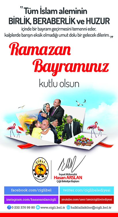Çiğli Belediye Başkanı Hasan Arslan Kutladı