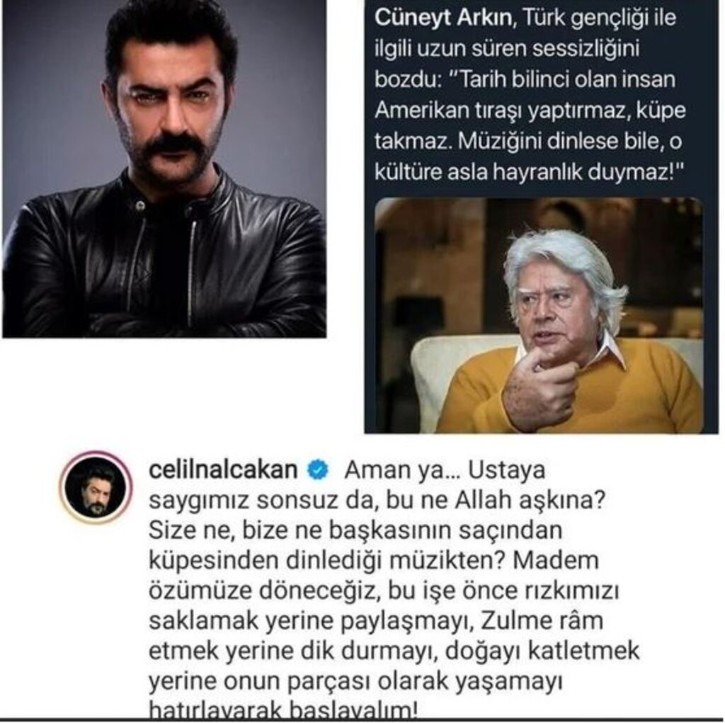 Cüneyt Arkın'ın olay olan sözlerine Celil Nalçakan isyan etti