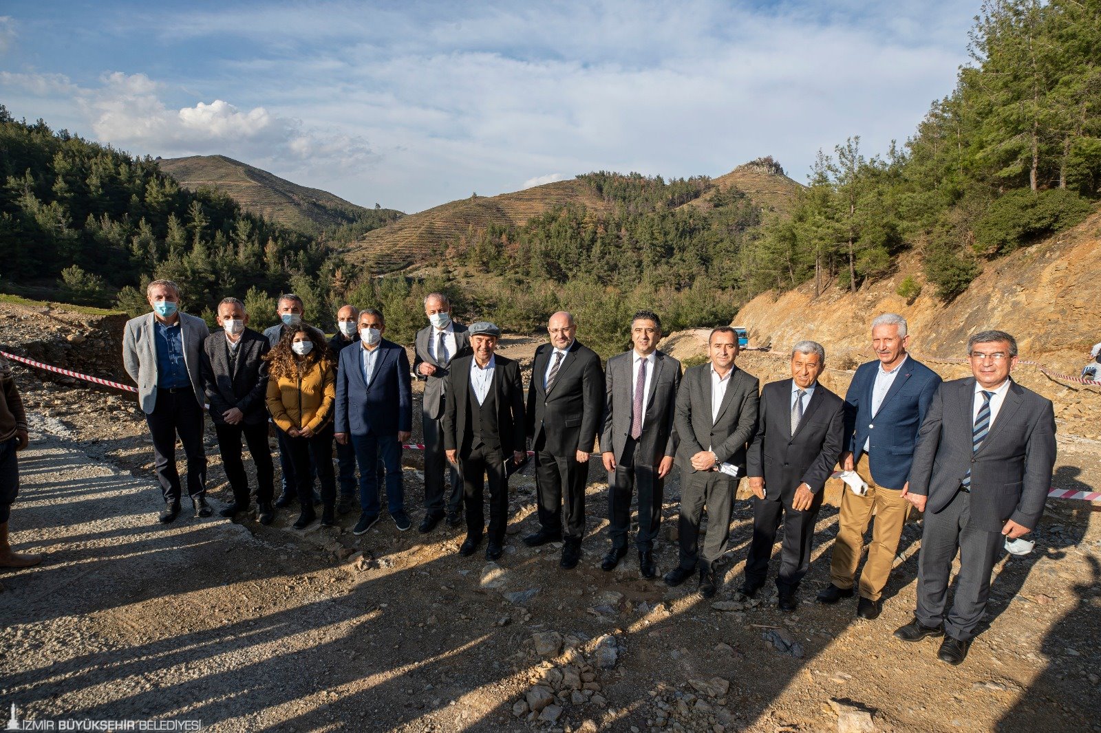 Soyer, Balabandere Göleti’nde inceleme yaptı: 'Arkadaşlarım büyük bir felaketi önledi'