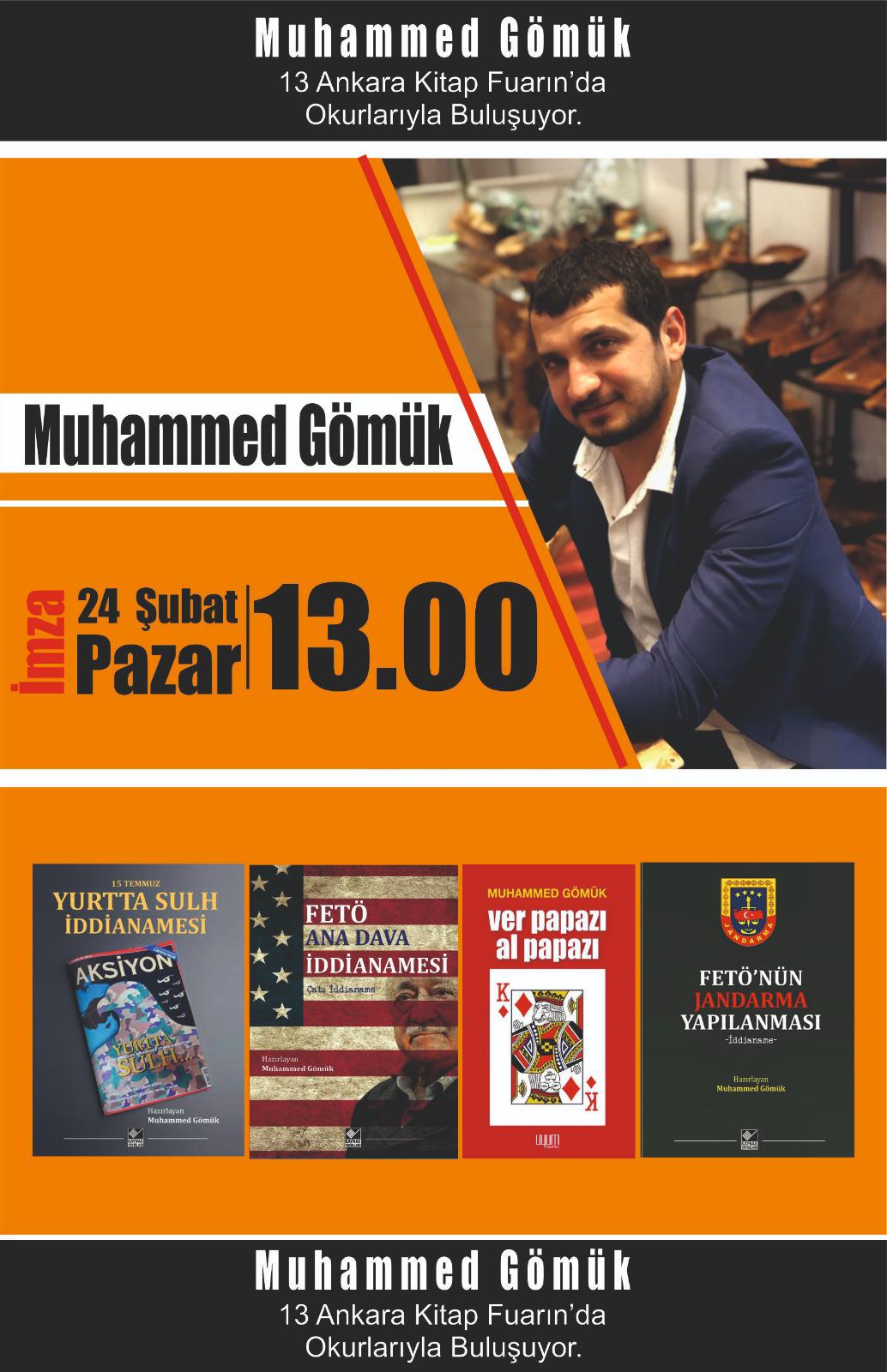 Gömük, "Ankara 13. Kitap Fuarı"nda…