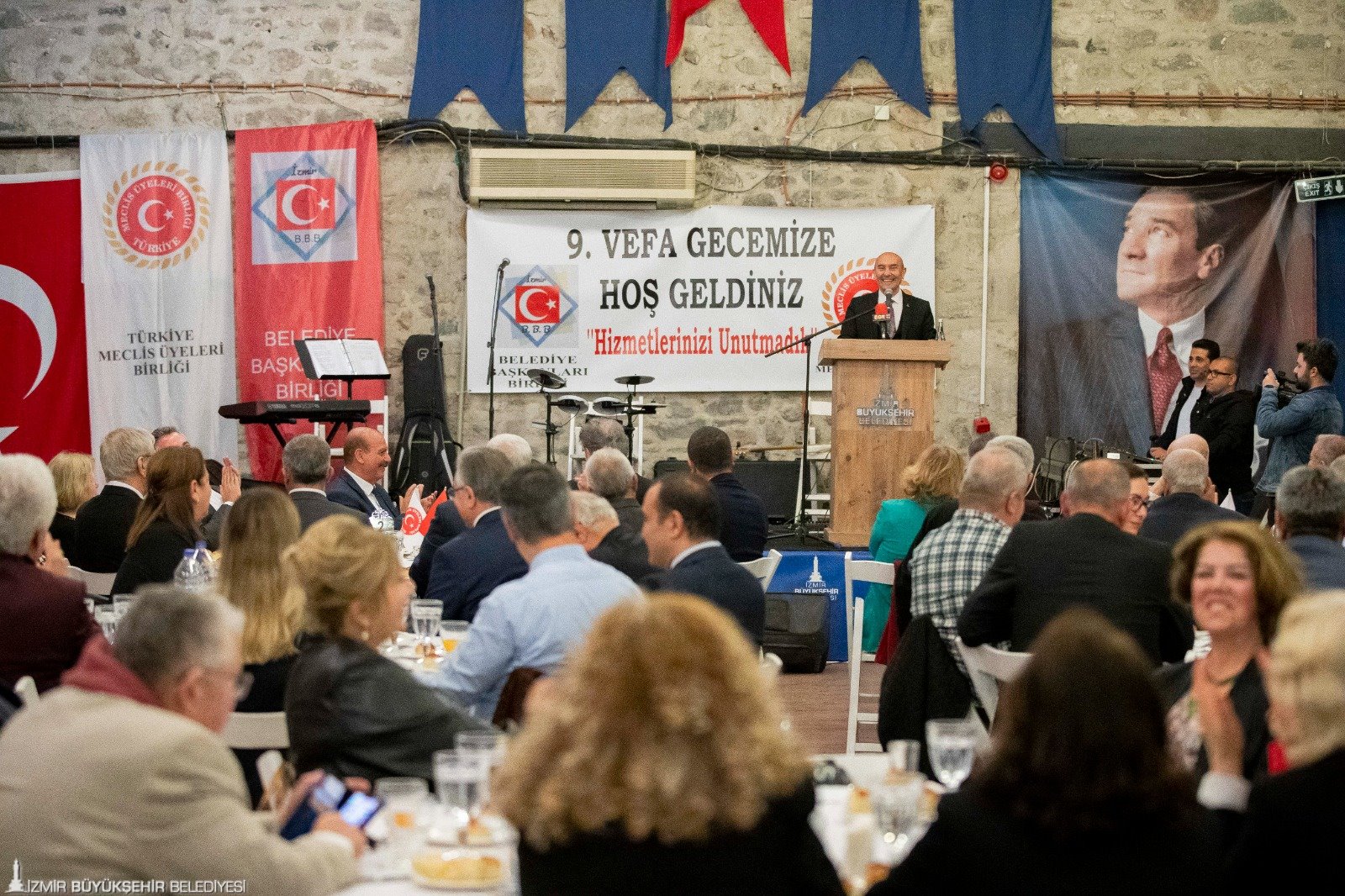 Başkanlara vefa gecesi