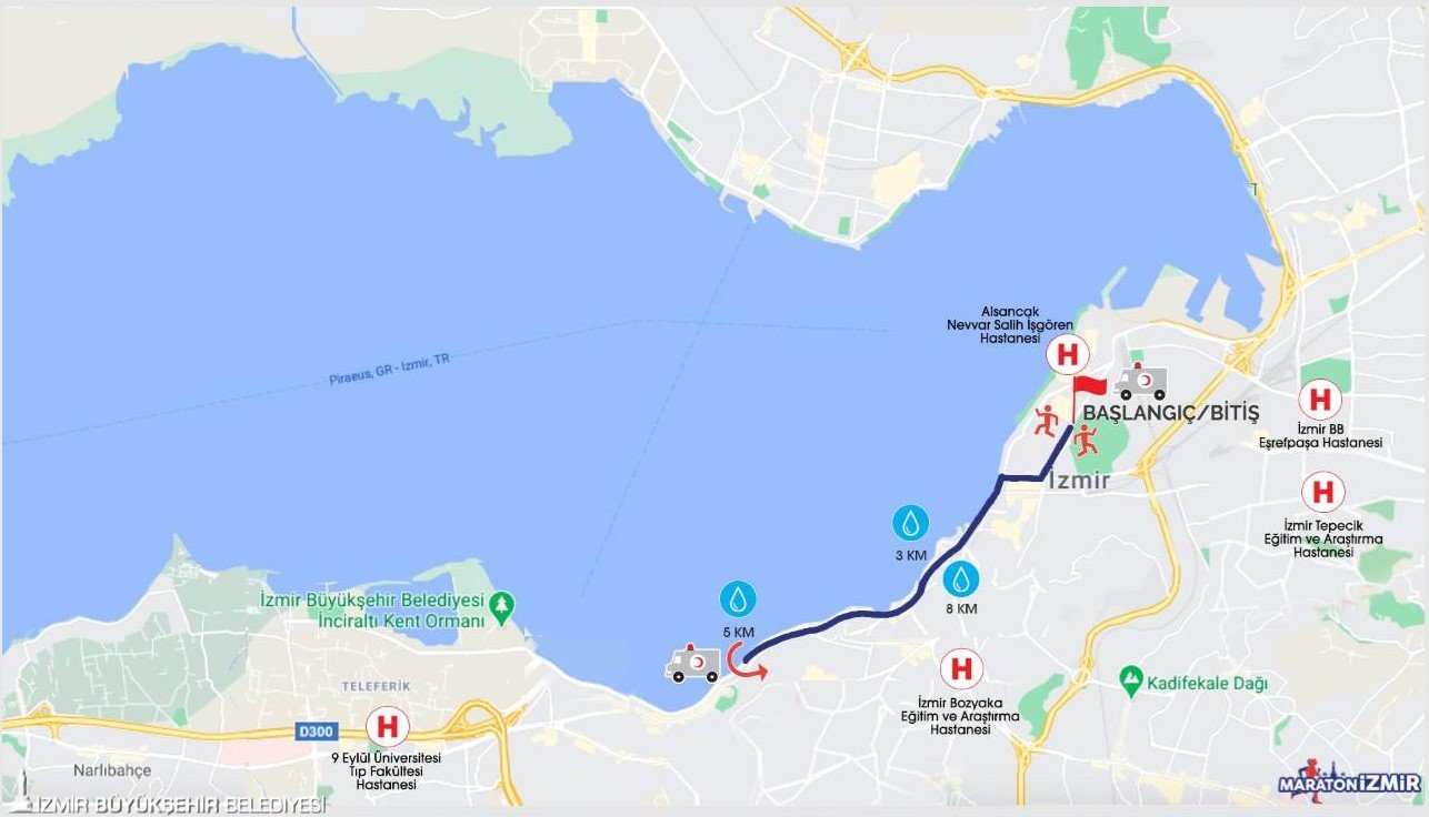 “Maraton İzmir” için trafik ve ulaşım önlemleri alındı