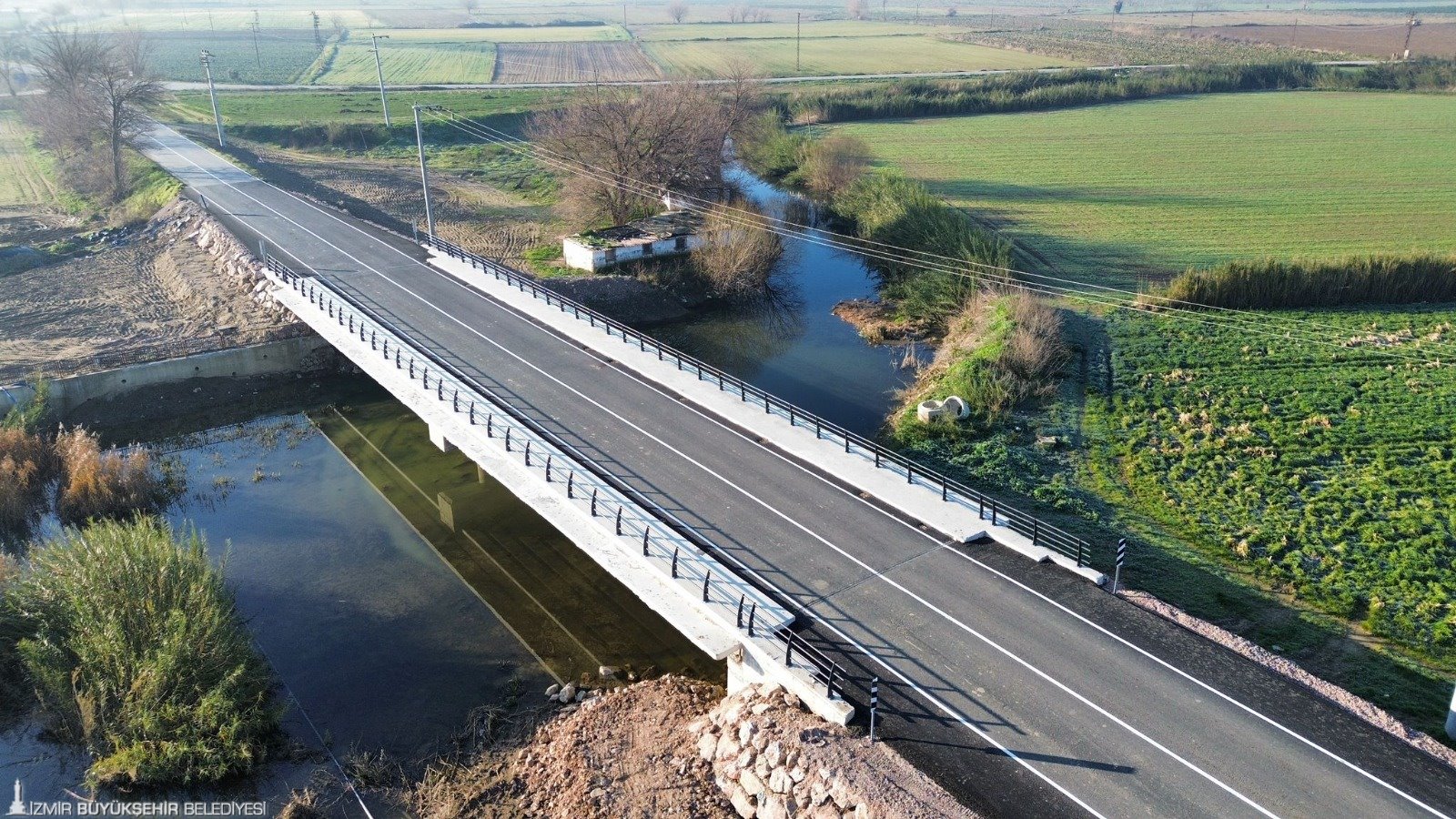 Dirençli Kent’in köprüleri kuruldu