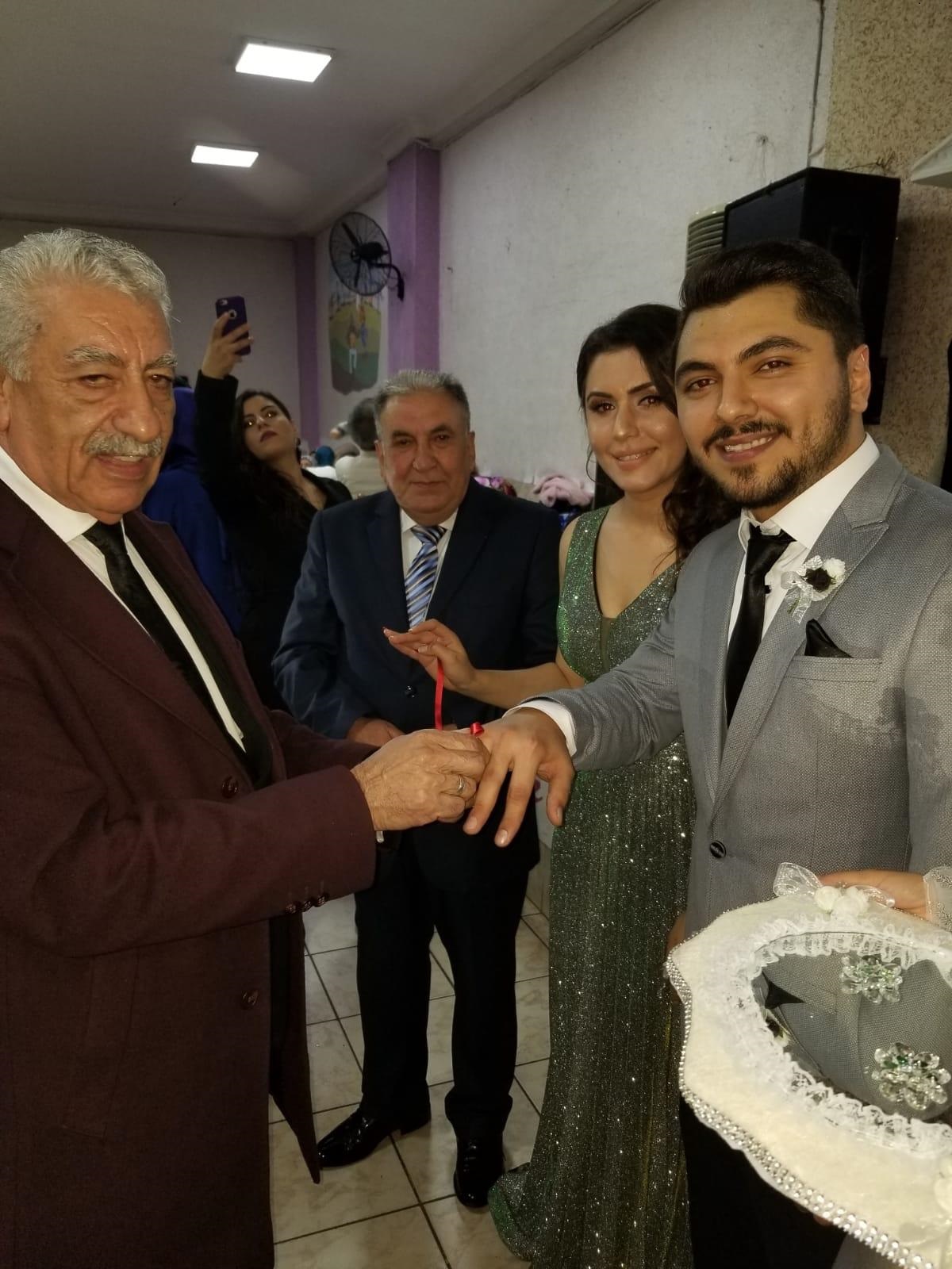 Esin & Rıfat çifti gerçekleştirilen merasimle nişanlandı!