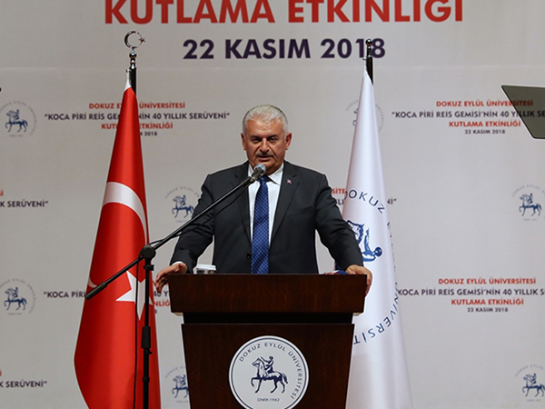 Yıldırım'dan İzmir'de 'Akdeniz' çıkışı: Bir milim geri adım atmayacağız