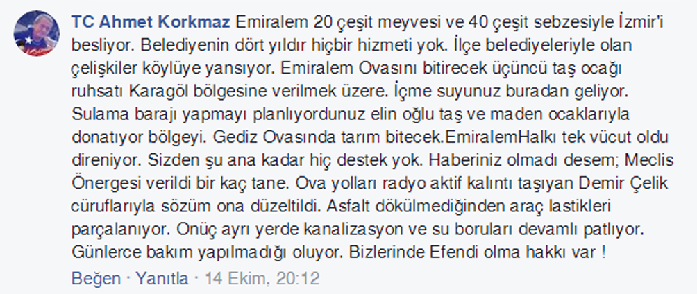 "BİZ BOŞA YAZIP ÇİZMİYORUZ"
