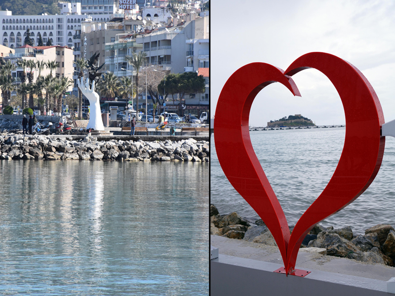 Egeli turizmcilere 9 gün bayram tatili morali