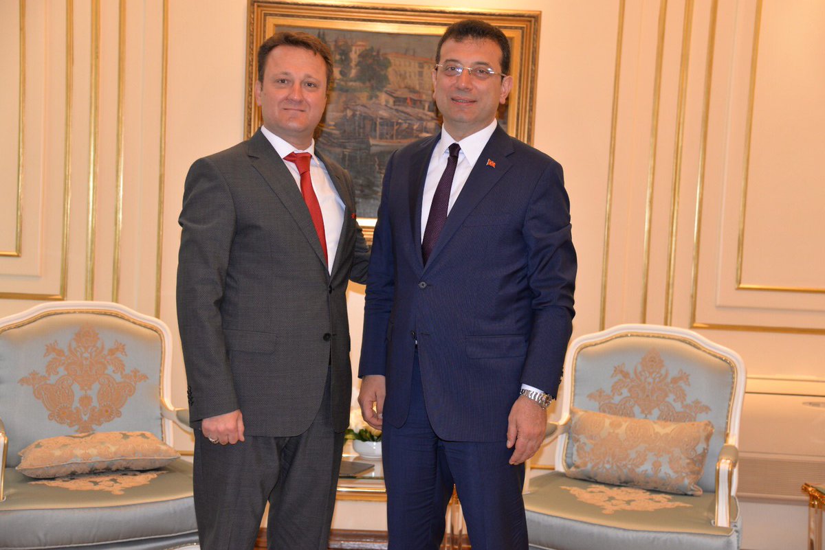 Serdar Aksoy'dan İmamoğlu'na ziyaret