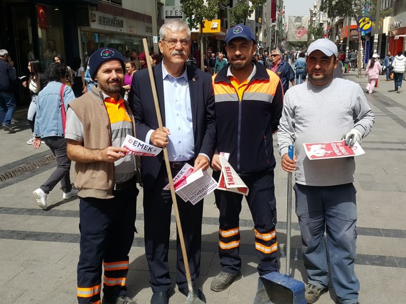 İş, adalet, özgürlük, demokrasi için haydi 1 Mayıs’a