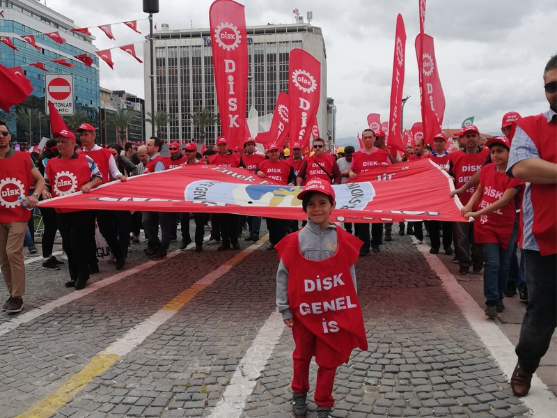 İzmir'de 1 Mayıs'ın adresi Gündoğdu