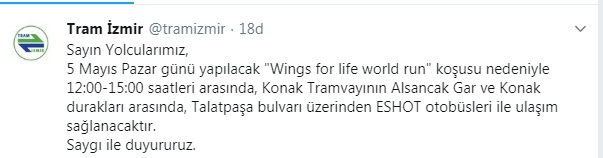 İzmir'de koşamayanlar için koşma günü