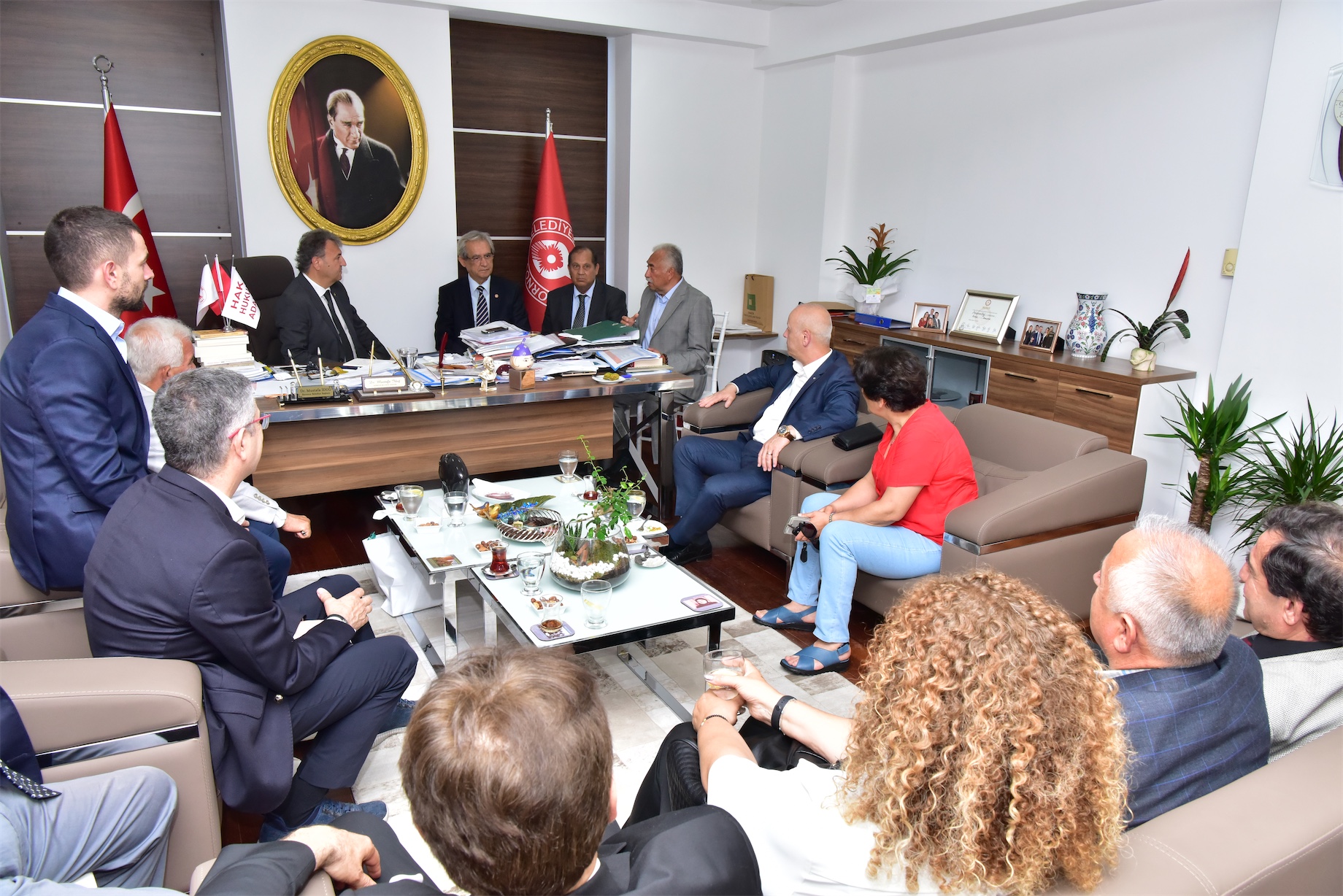 İzmir Belediye Başkanları Birliği’nden İduğ’a destek