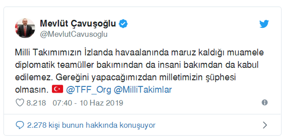 İzlanda'da yaşananlara Türkiye'den peş peşe sert tepki!