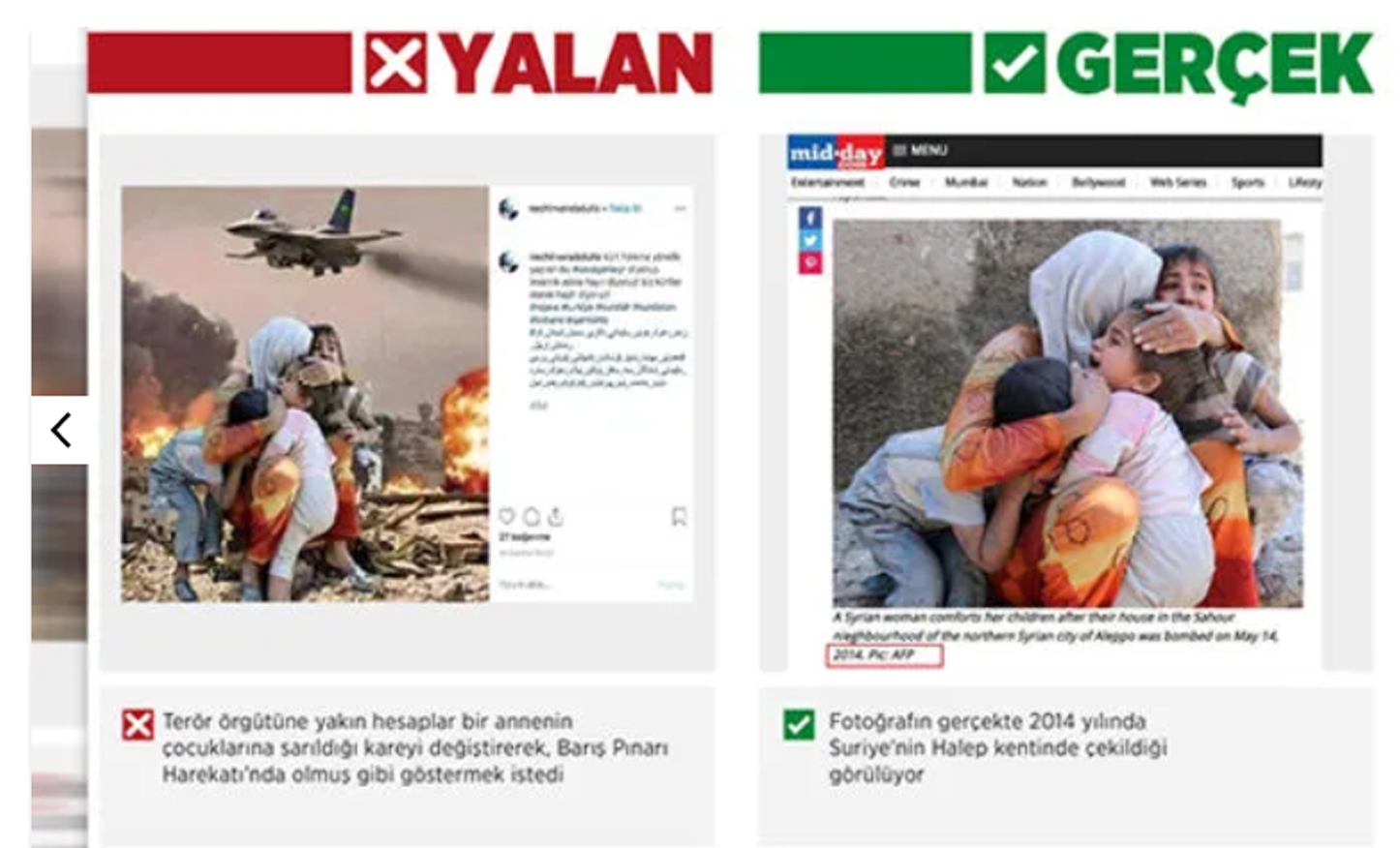 Terör örgütü yandaşlarından 'Barış Pınarı' manipülasyonu