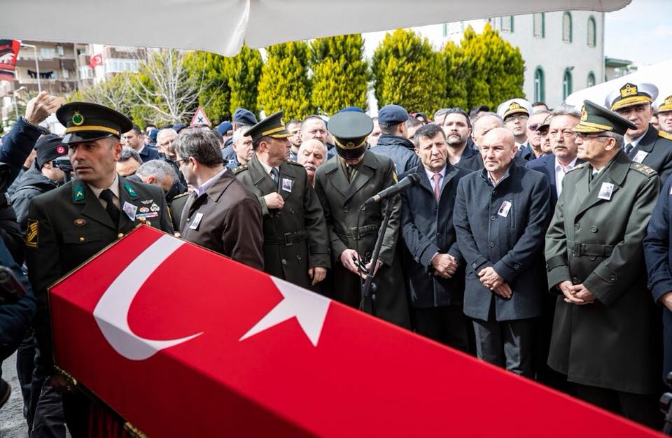 İdlib şehidi Uzman Onbaşı Ahmet Alpaslan son yolculuğuna uğurlandı