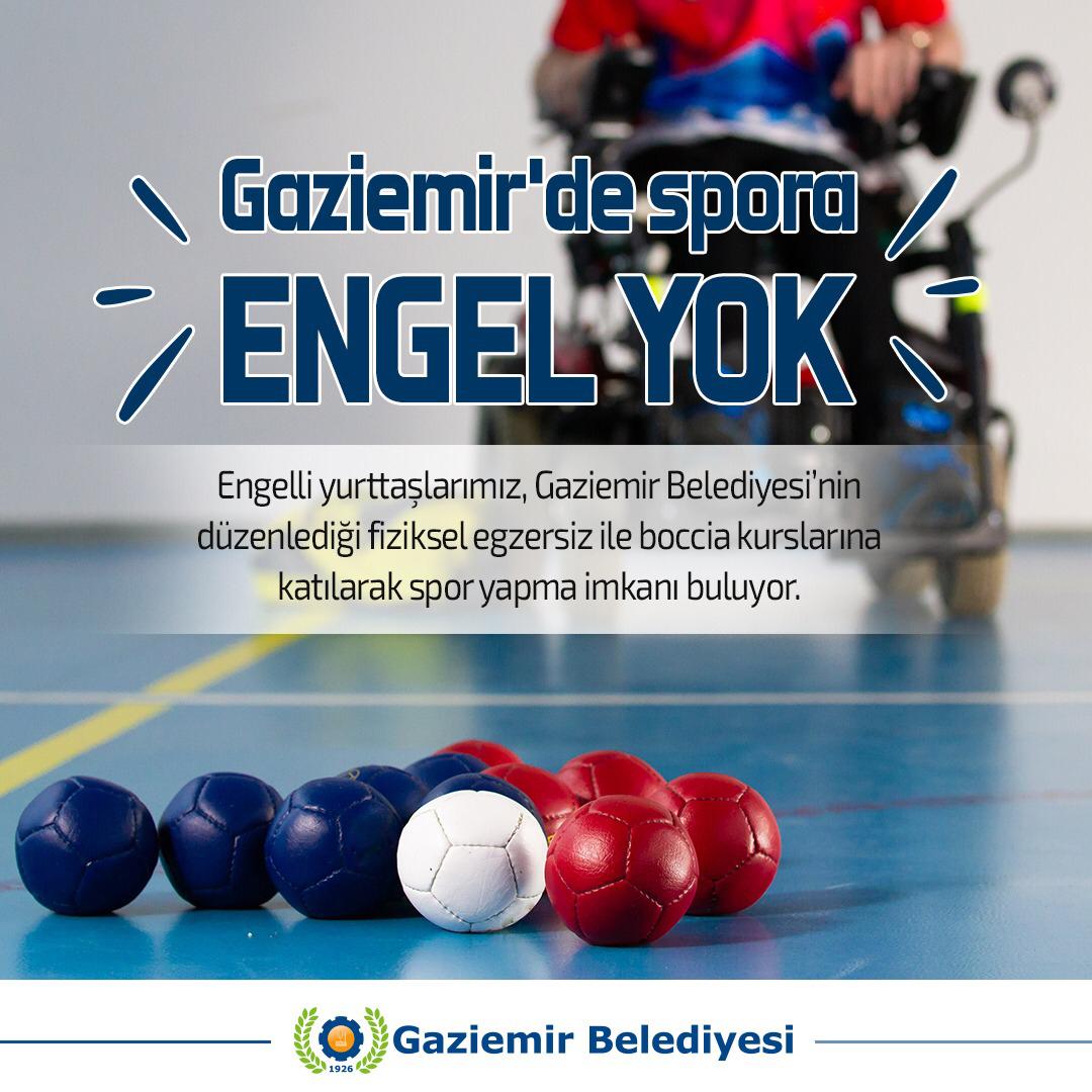 Gaziemir’de herşey engelliler için