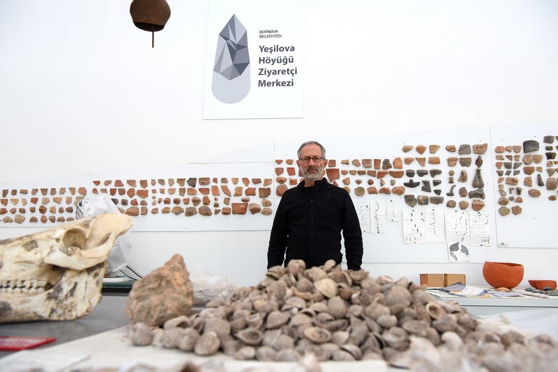 Yeşilova Höyüğü’nde balıkçı ağı bulundu