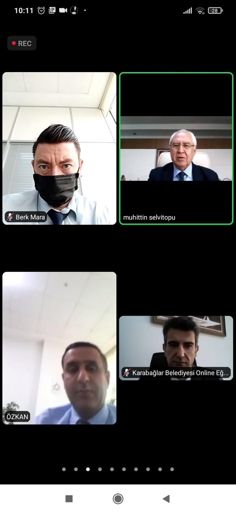 Karabağlar’da zabıtalara online eğitim