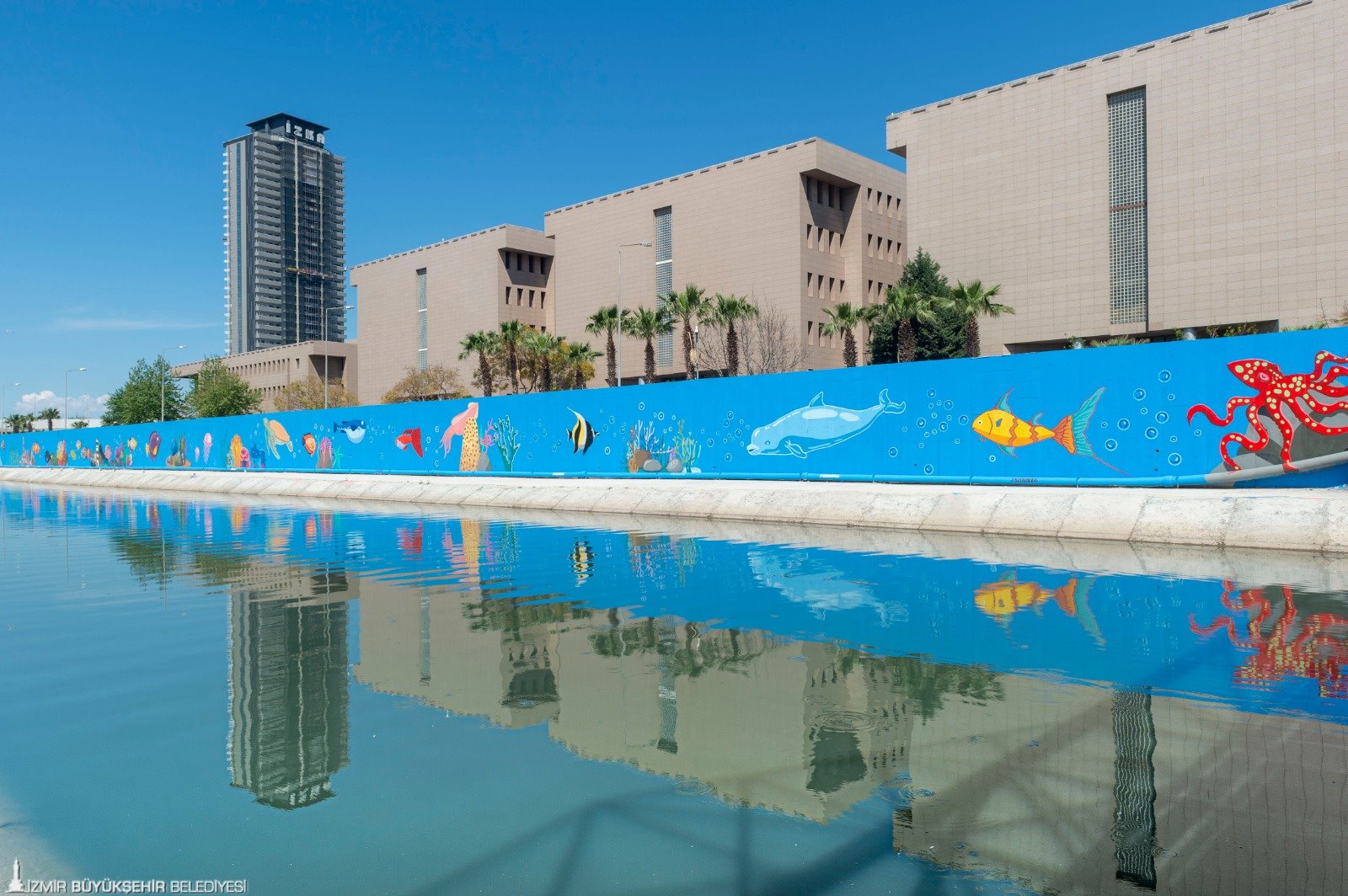 Yaşama dönen Manda Çayı şimdi de sanatla renklendi